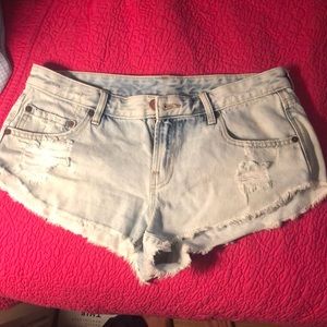 BDG denim shorts